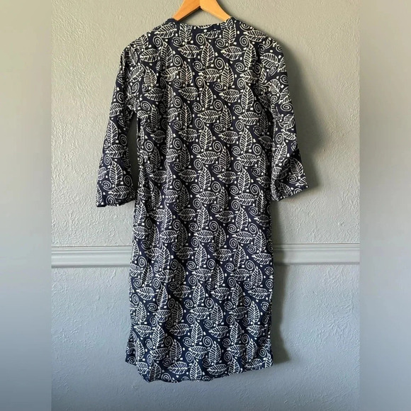 Utsa, swim cover, tunic, navy, kaftan, Kurta, size small - Picture 8 of 9